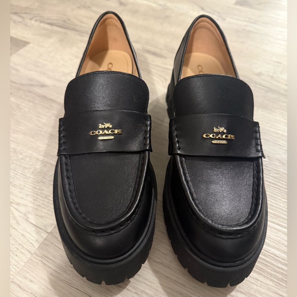 Coach Woman’s Black Loafers